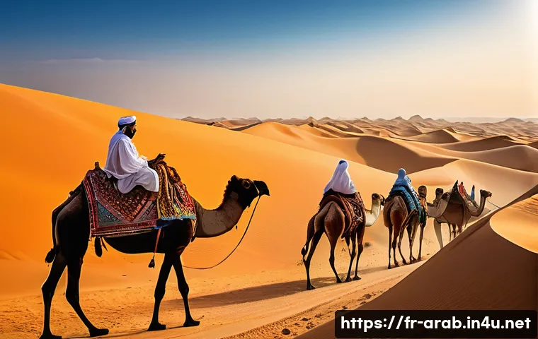 아랍어 역사 속 중요한 사건 - **Prompt for "Les Racines Millénaires : Quand le Désert Devient Berceau de Civilisations" (Pre-Islam...